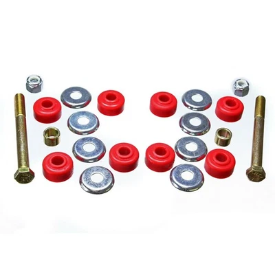 Energy Suspension 16.8104R; Front Sway Bar End Links Red for 88-01 Honda/Acura - Image 1 of 4