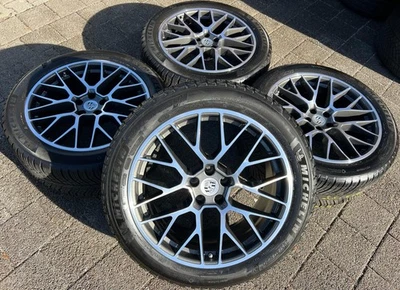 4 ORIGINAL 20" ALU WINTERRÄDER PORSCHE MACAN I & II RS SPYDER FELGEN MICHELIN  - Bild 1 von 4