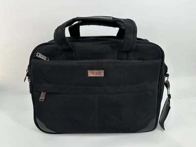 Tumi Organizer Portfolio Briefcase Laptop Bag Black Travel Bag Flawed - Image 1 of 4