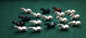 17x LEGO® Pferde Herde Western Ritter Castle weiß braun schwarz - Bild 1 von 6