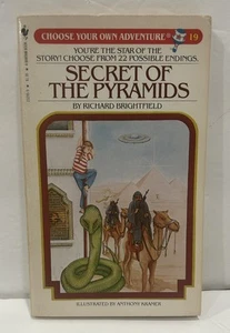 Vintage Choose Your Own Adventure # 19 The Secret Of The Pyramids 1983 Bantam - Picture 1 of 5