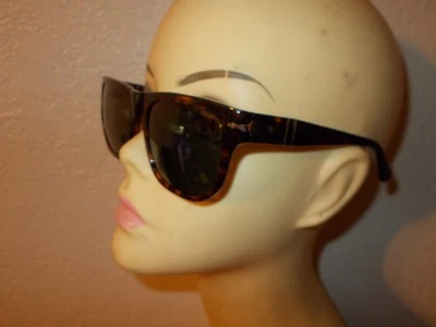 Persol PO 3306-S 24/31 Havana Frame Green Glass Sunglasses - Image 1 of 4