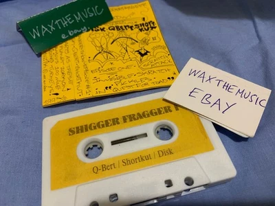 DJ QBERT SHORTKUT DISK shigger fragger 1 turntablist scratch MIXTAPE hip hop ISP - Image 1 of 4