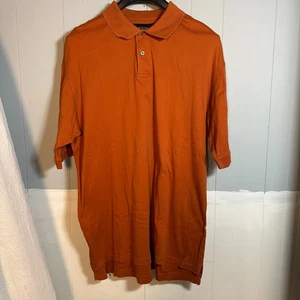 Croft & Barrow Mens LT Performance Polo Orange Short Sleeve Golf Outdoors Casual - Picture 1 of 6