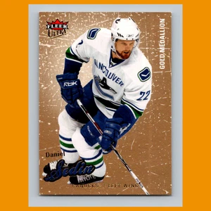 Daniel Sedin #195 2008-09 Ultra Gold Medallion Vancouver Canucks Hockey Card NHL - Picture 1 of 3