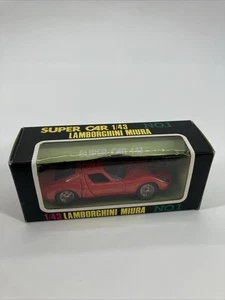 Sakura 1/43 Lamborghini Miura Red /Diecast/ Made In Japan NO.1 - Picture 1 of 6