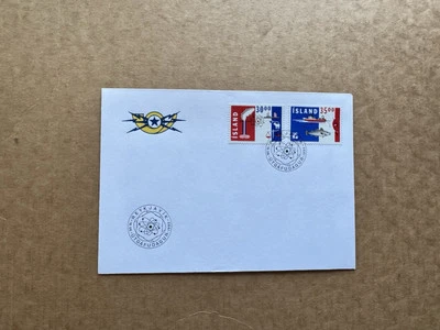 Iceland 1992 FDC (38) Iceland Export & Trade #752-53 +New Issue Bulletin - Image 1 of 2