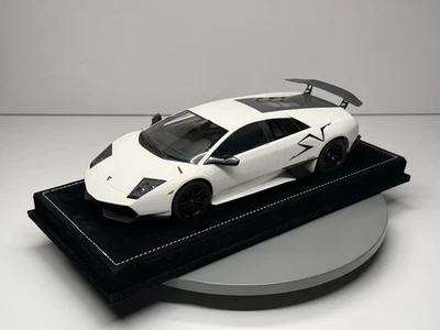 MR COLLECTION 1/18 Lamborghini Murcièlago LP670-4 SV WHITE (BBR AUTOART MAKEUP) - Immagine 1 di 4