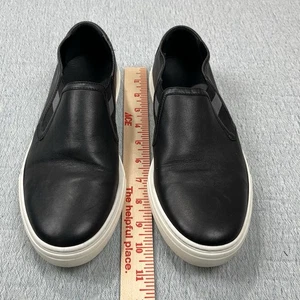 Gucci 407364 Leder Slipper Schwarz Sneaker Herren US 6,5 EU 40 - Bild 1 von 8