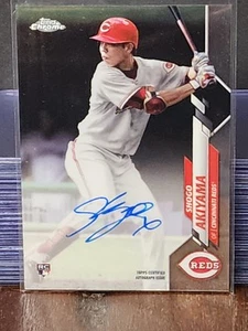 2020 Topps Chrome Rookie Autographs Shogo Akiyama Auto Cincinnati Reds #RA-SA - Picture 1 of 2