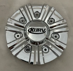 Kurv Chrome Wheel Rim Center Cap PD-CAPSX-P7030 - Picture 1 of 2