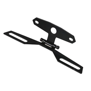 Anti-rust Motorcycle Extension Bracket Holder License Plate Frame Taillight Rack - Picture 1 of 8