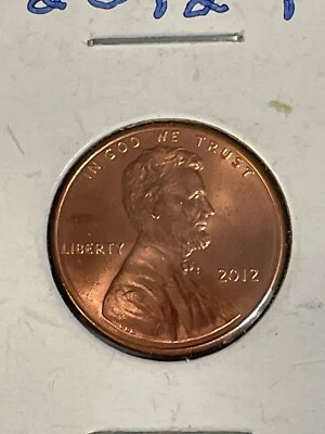 2012 P Lincoln Shield centavo - Imagem 1 de 2