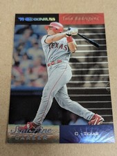 2001 Donruss 1999 Retro Stat Line Career #'d 134/232 Ivan Rodriguez #23 HOF SP