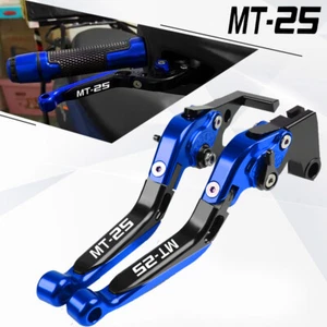 Adjustable Extendable Brake Clutch Levers For Yamaha MT25 MT-25 2005-2006 NEW  - Picture 1 of 9