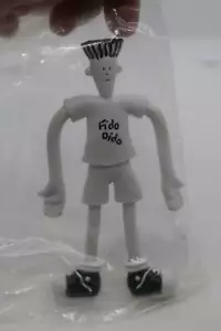 Fido Dido 7up Vintage Fido Dido Bendy Figure 1988 Bendy Figure Cool Guy #2 - Picture 1 of 4