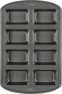 Wilton Perfect Results Non-Stick Mini Loaf Pan 8-Cavity Quality Baking Pan New - Bild 1 von 5
