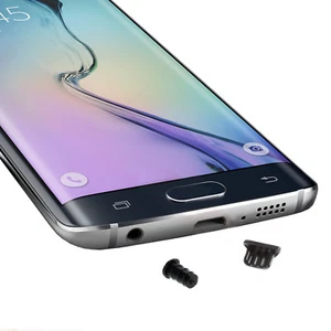 4x Schutz Kopfhörer Kappe Micro USB Stöpsel für Samsung Galaxy S7 SM-G930F - Zdjęcie 1 z 2