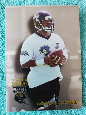 1995 PLAYOFF ABSOLUTE REGGIE COBB #149 JACKSONVILLE JAGUARS - Image 1 of 4