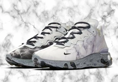 Men’s Size 13 Nike React Element 55 x Kendrick Lamar Wolf Grey CJ3312-001 No Lid - Image 1 of 4