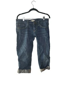 Pantalones de mezclilla Cabi para mujer talla 4 # 513 Brando Boyfriend pierna recta lavado oscuro Demin - Imagen 1 de 5