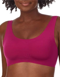 Le Mystere Smooth Shape Wireless Bra Mulberry Size L - Picture 1 of 1