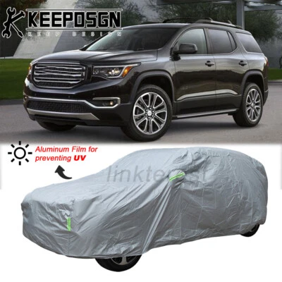 For GMC Acadia Outdoor Full Car Cover Waterproof Sun Snow Scratchproof Protector - Image 1 of 4