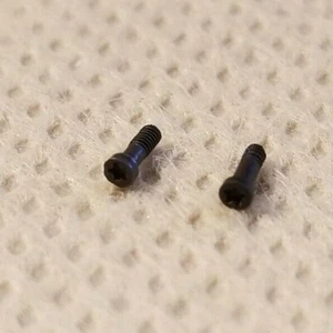 Nuevas piezas de tornillos inferiores Apple (2) Pentalobe para iPHONE 5 A1428 A1429 A1442 NEGRO - Imagen 1 de 5