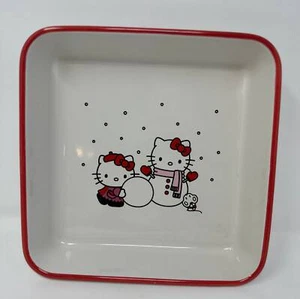 Plato para hornear de Navidad HELLO KITTY Sniwman, cazuela Hello Kitty, Hello Kitty  - Imagen 1 de 10