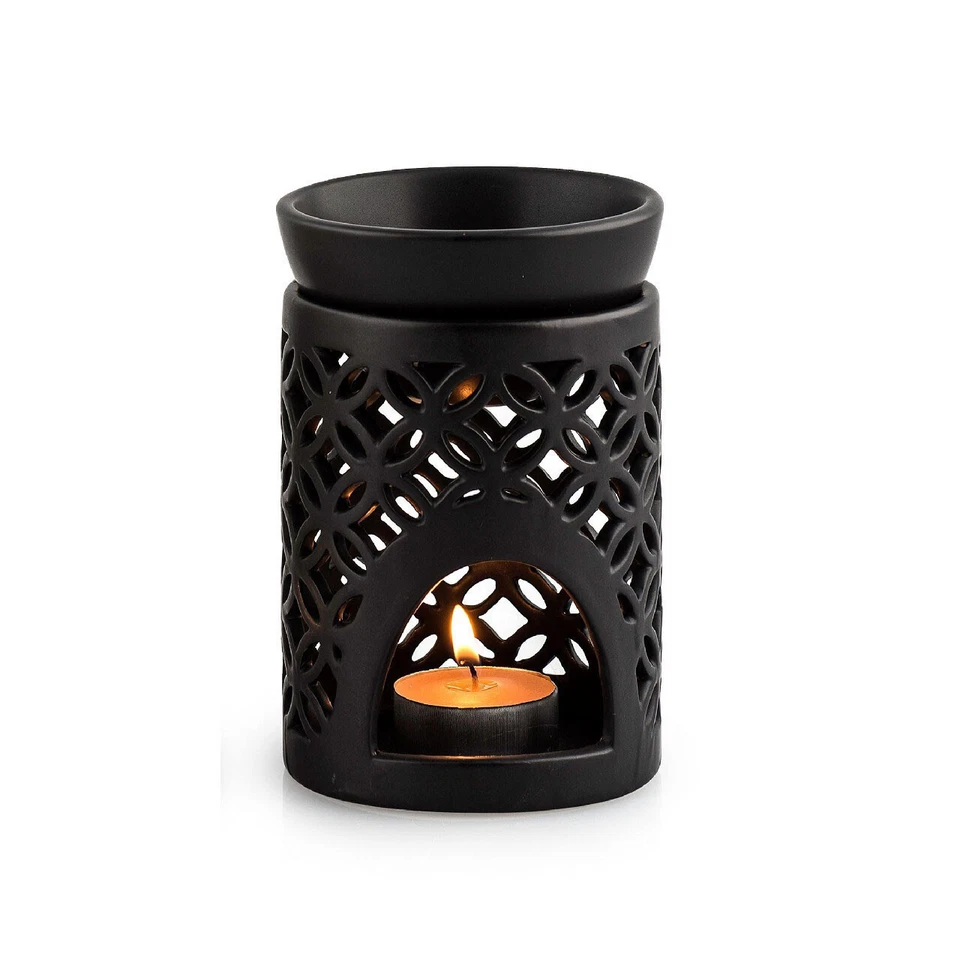 pajoma® Duftlampe Nimo, Schwarz, aus Keramik, 12 x 12 x 12.5 cm - Bild 1 von 1