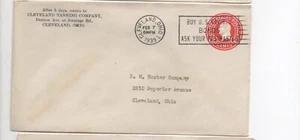 United States entire used Cleveland Tanning Company advertising cover lot b - Picture 1 of 2