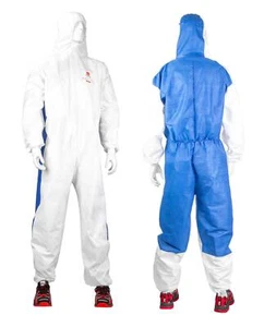 APP 090721 AirFlow - Traje de protección de pintura de 2 tejidos diferentes, reutilizable, we - Imagen 1 de 21