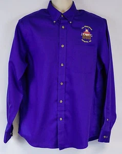 Land's End Mr. Waterfront Button Shirt, Blue (Men's M, 15-15.5) Annapolis MD - Picture 1 of 6