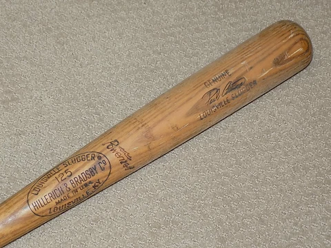 Paul Casanova H&B Game Used Bat Washington Senators Atlanta Braves Cuba Cover