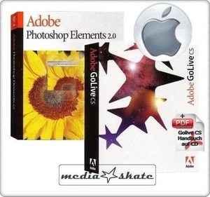 Adobe Golive CS + Photoshop Elements 2.0, Go Live, MAC - Bild 1 von 1