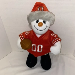 Ohio State Buckeyes Football Schneemann Plüsch Forever Collectibles OSU Weihnachten - Bild 1 von 8