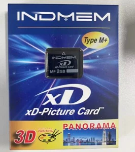 2GB xD-Picture Card M+ 3D Flash Memory Card for Olympus Fujifilm Digital Camera - Picture 1 of 9