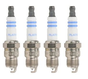 Bosch Set of 4 Platinum Spark Plugs For Chevy Cadillac Ford Jeep GMC Buick - Picture 1 of 1