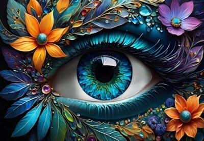 New Bluebird Jigsaw Puzzle 1000 Pieces " Look at Me " - Image 1 of 4