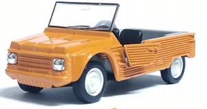Citroen Mehari 1968 French Classic Car Model Orang Diecast 1:34-1:39 Scale Welly - Picture 1 of 3