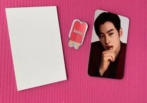 Carte photo officielle ASTRO Cha Eun Woo marchandises KPOP - Photo 1/2