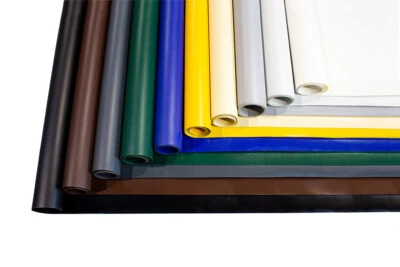 Lona de camión PVC material 730 g/m² EXCELENTE calidad industrial lona de tela lona protectora - Imagen 1 de 4