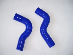 For Subaru Impreza WRX STI GC8 EJ20 1992-2000 Silicone Radiator Hose Blue - Picture 1 of 6