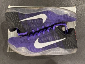Size 12M - Nike Kobe Bryant 11 Elite Low Eulogy Hyper Grape - OG all - Picture 1 of 5