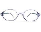 Miraflex Kinder Brille Rahmen MOD.LUCA G2 Klar Blau Violett Rund 42-19-120