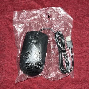NEW Dell OEM Optical Mouse MS116 CN-065K5F Black Wired USB Scroll Wheel - Picture 1 of 2