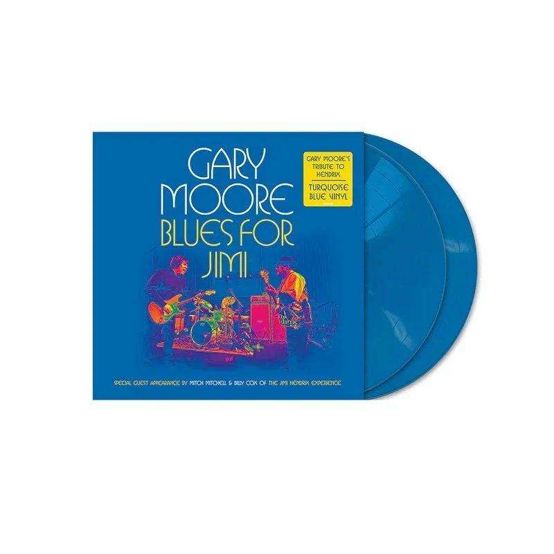 Blues for Jimi: Live in London by Moore, Gary( Turquoise blue vinyl 2LP), - Image 1 of 1