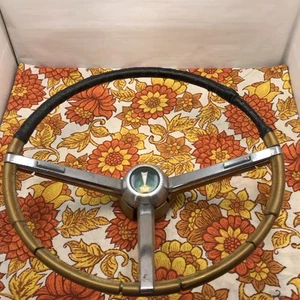 1967 1968 Pontiac GTO LeMans Tempest Firebird Black Steering Wheel Assembly GM - Picture 1 of 16