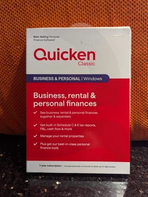 Quicken Classic Business & Personal Finance 1 Yr Subscription Windows - Image 1 of 4