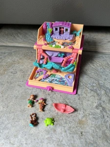 Bluebird Polly Pocket Enchanted Storybook Collection Glitter Island Set 1995 - Bild 1 von 8